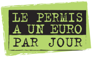 Logo Permis à 1€ par jour